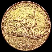 1858 LL Flying Eagle Cent CLOSELY UNCIRCULATED