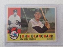 1960 TOPPS JOHN BLANCHARD NO.283 VINTAGE