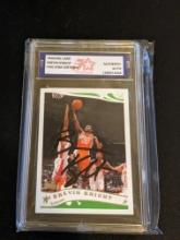 Brevin Knight 2005 Topps Auto Authenticated by Fivestar Grading