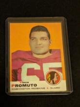 1969 Topps #92 Vince Promuto Redskins Vintage Football Card