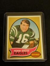 VINTAGE 1970 Topps Football NORM SNEAD # 115