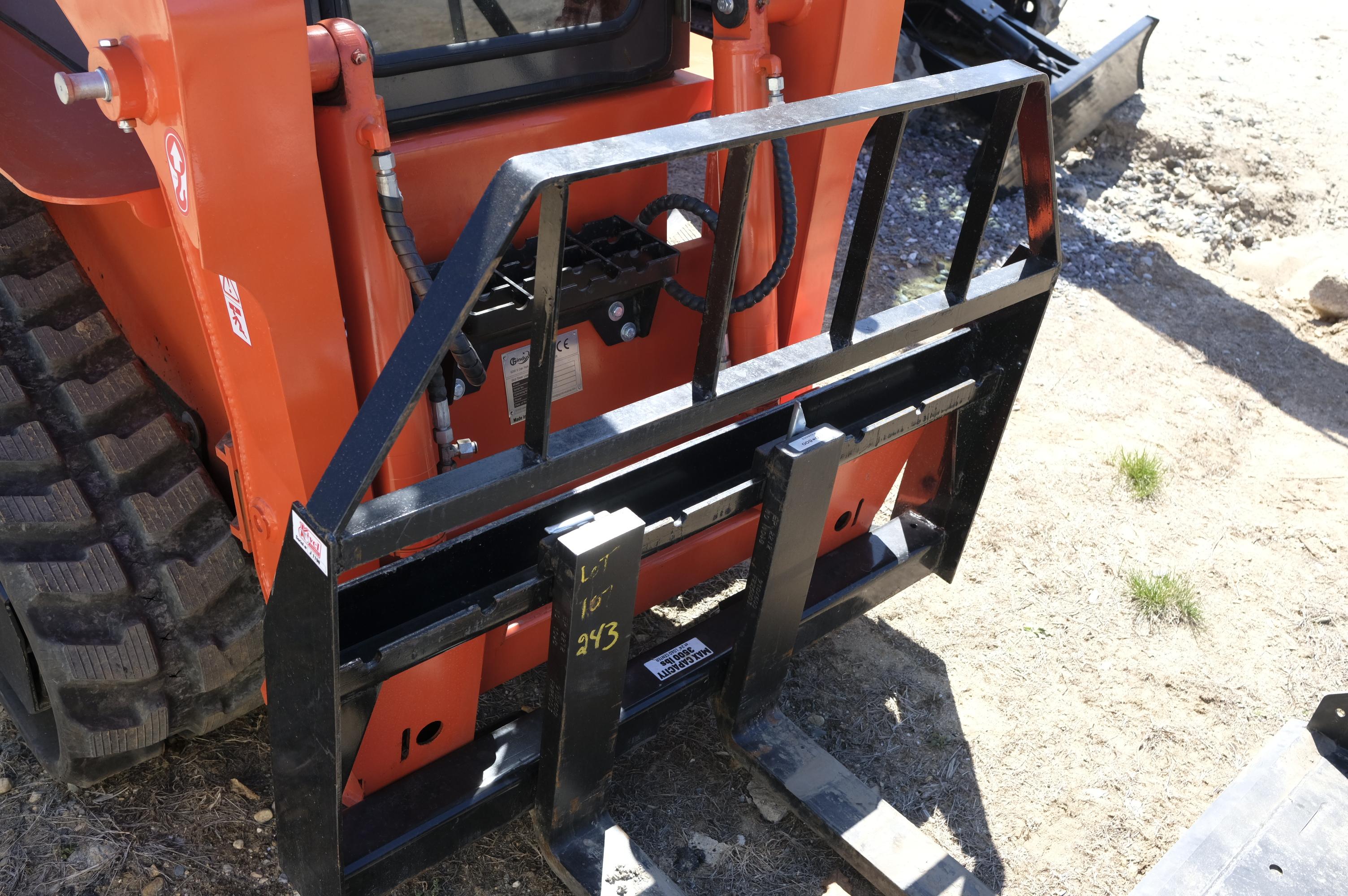 New CFG Industrial TL 65 skid steer with high track