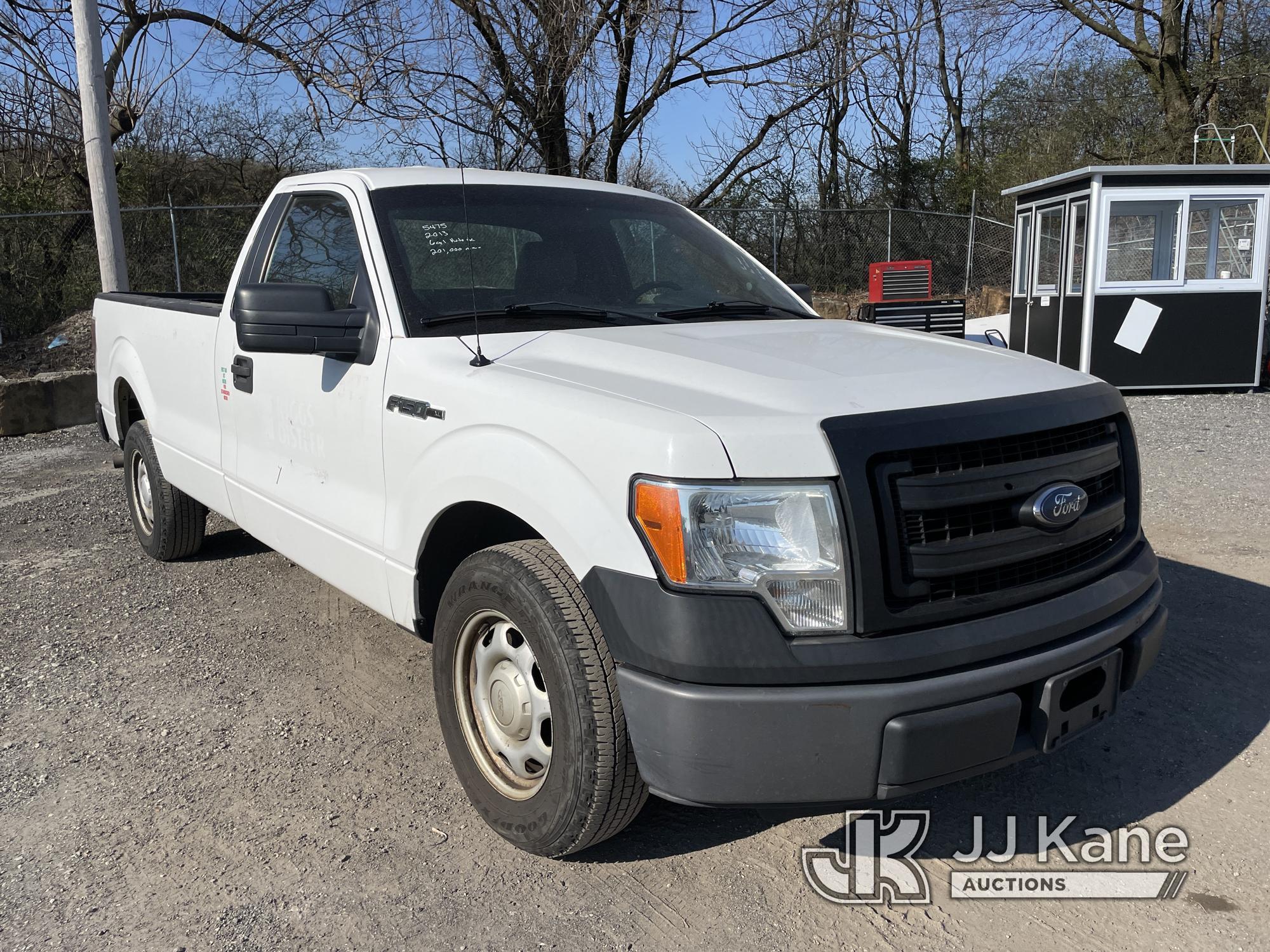 (Plymouth Meeting, PA) 2013 Ford F150 Pickup Truck Runs & Moves, Power Steering Issues, Body & Rust