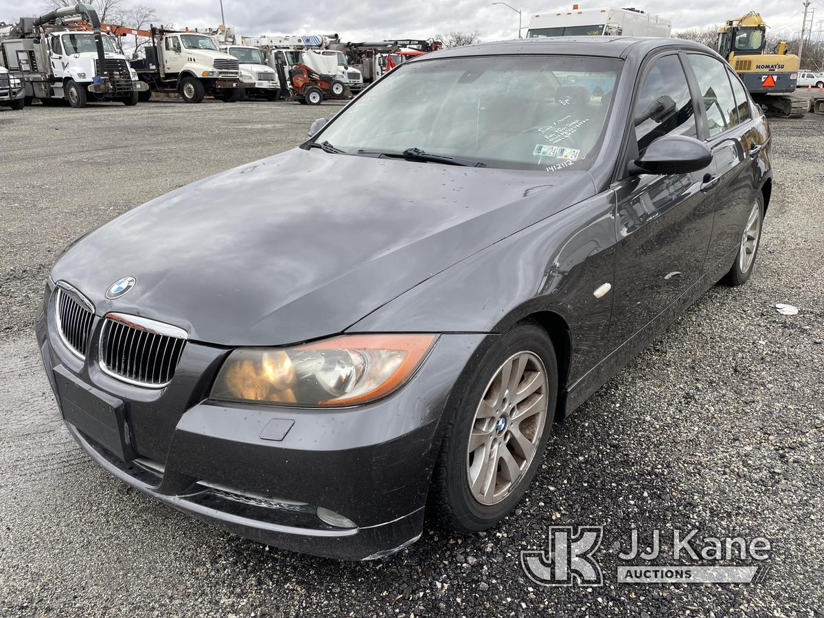 (Plymouth Meeting, PA) 2008 BMW 328i 4-Door Sedan Reconstructed title) Runs & Moves, Body & Rust Dam