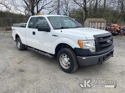 (Plymouth Meeting, PA) 2013 Ford F150 4x4 Extended-Cab Pickup Truck Runs & Moves, Check Engine Light