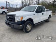 2013 Ford F150 4x4 Extended-Cab Pickup Truck Runs & Moves, Check Engine Light On, Bad Exhaust, Body 