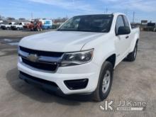 2017 Chevrolet Colorado 4x4 Extended-Cab Pickup Truck Runs & Moves, Body & Rust Damage