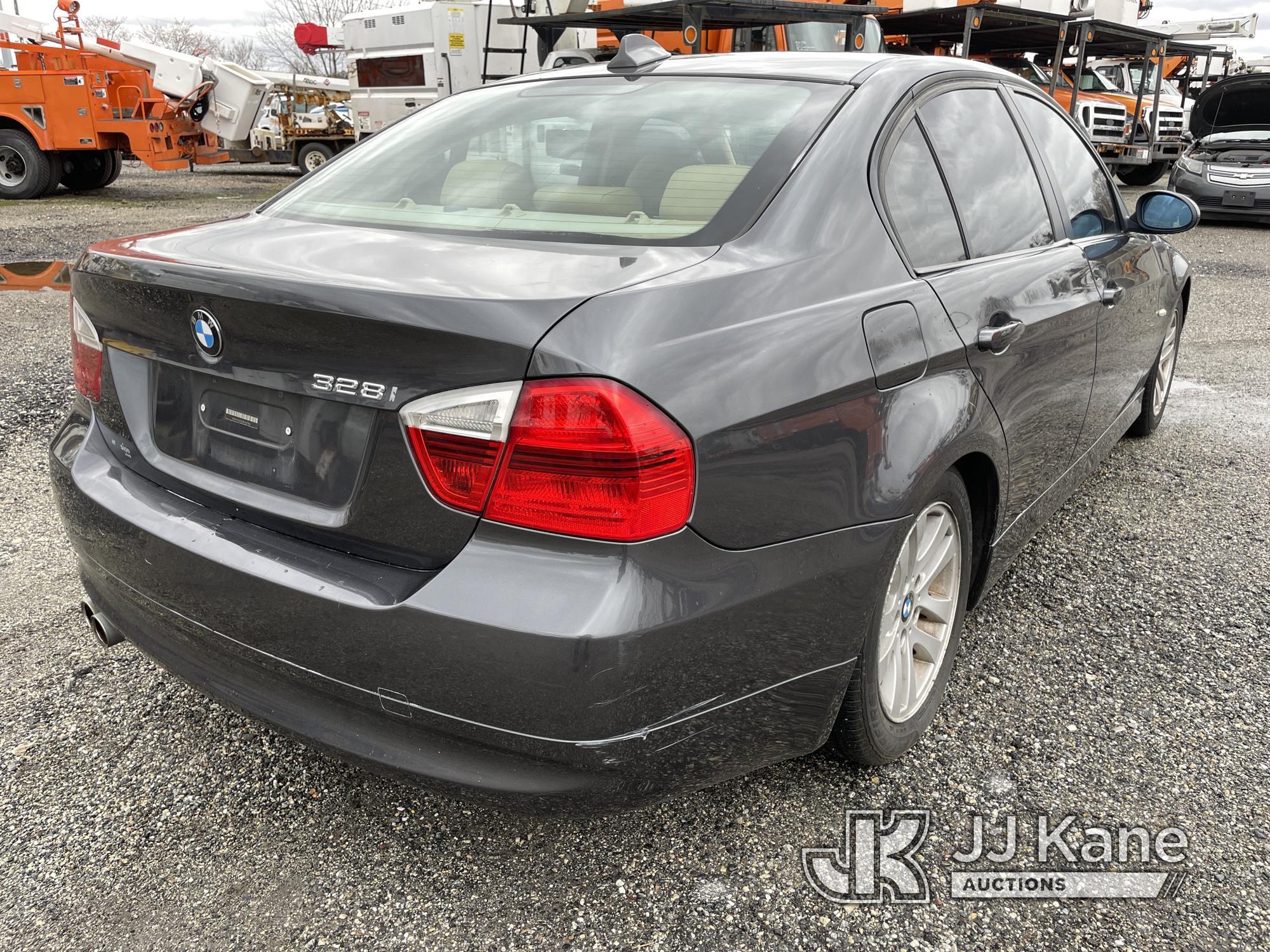 (Plymouth Meeting, PA) 2008 BMW 328i 4-Door Sedan Reconstructed title) Runs & Moves, Body & Rust Dam