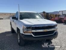 (Las Vegas, NV) 2016 Chevrolet 1500 Towed In, Bad Engine, Body Damage Turns Over, Will Not Start