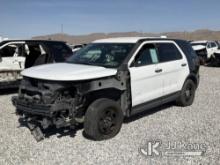 (Las Vegas, NV) 2015 Ford Explorer AWD Police Interceptor Wrecked, Missing Parts, Odometer Broken, D