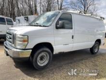 2012 Ford E150 Cargo Van Runs & Moves) (Rust and Paint Damage-Refer To Photos, Small Chip On Windshi