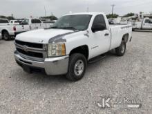 2009 Chevrolet Silverado 2500HD Pickup Truck Runs & Moves) (Jump To Start,  Various Patches Of Paint