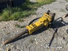 (Hawk Point, MO) Atlas Copco SB 302 Hydraulic Breaker Attachment NOTE: This unit is being sold AS IS