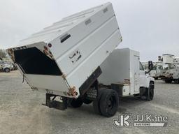 (Hawk Point, MO) 2005 GMC C6500 Chipper Dump Truck Runs, Moves & Dump Bed Operates.