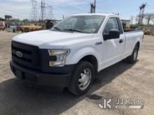 2016 Ford F150 Pickup Truck Runs & Moves, Check Engine Light On, Body & Rust Damage