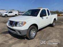 2015 Nissan Frontier Extended-Cab Pickup Truck Runs & Moves, Check Engine Light On, Low Fuel, Body &