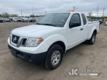 2016 Nissan Frontier Extended-Cab Pickup Truck Runs & Moves, Body & Rust Damage, Serpentine Belt Off