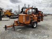 2016 Morbark M12R Chipper (12in Drum) Runs, Operating Condition Unknown, Body & Rust Damage, Seller 