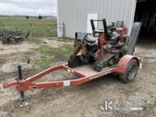 2017 Ditch Witch VP30 Walk Behind Vibratory Cable Plow No Title) (Runs, Moves & Operates