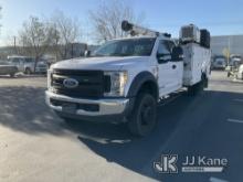 Autocrane , 2019 Ford F550 Extended-Cab Mechanics Service Truck Runs, Moves, & Does Not Operate
