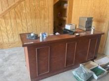 WET BAR AND 2-DRAWER METAL LATERAL FILE