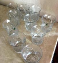Ashford Castle Collection 10 Handcrafted Clear Glasses