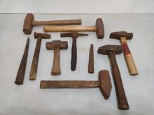 10 Assorted Hammers and More