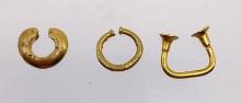 Pre-Columbian Gold Nose Ring Collection, Tairona