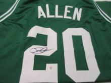 Ray Allen of the Boston Celtics signed autographed basketball jersey PAAS COA 404