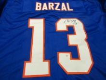 Mathew Barzal of the New York Islanders signed autographed hockey jersey PAAS COA 135
