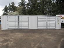 2024 HIGH CUBE SHIPPING CONTAINER W/ (4) SIDE DOORS