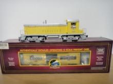 RAILKING SW-8 SWITCHER DIESEL WITH COORS BOXCAR