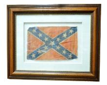 Framed Confederate Flag (HKR)