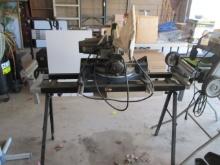 Ryobi 10" Compound Miter Saw and Stand with Roller