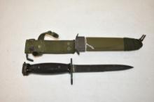 US Colt Carbine Bayonet and Scabbard
