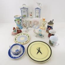 Czech and other antique porcelain ware
