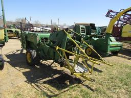 1680. 386-886, JOHN DEERE 337 SQUARE BALER WITH EJECTOR, TAX / SIGN ST3