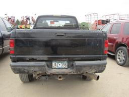 512, 449-1084, 02 DODGE 2500 4 X 4, CUMMINS DIESEL, AT, EXTENDED CAB, LONG
