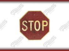 "ABSOLUTE" Metal Stop Sign