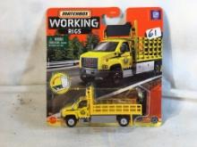 Collector NIP Matchbo Working Rigs GMC 3500 Attenuator Truck - See Pictures