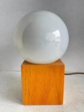 Cute Little Glass Globe Lamp :)