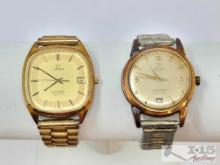 (2) Omega Watches