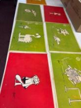 BC comics 1972 Olympic game Munich placemats
