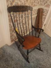 Colonial Style Rocking Chair