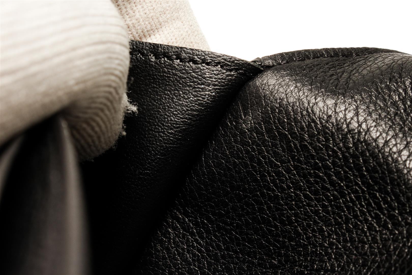 Louis Vuitton Black Leather Brazza Wallet